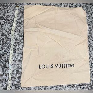 Louis Vuitton Cream Storage Dust Bag